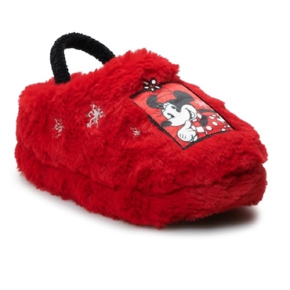 Disney Other - Disney's Minnie Mouse Toddler Girls' Clog Slippers